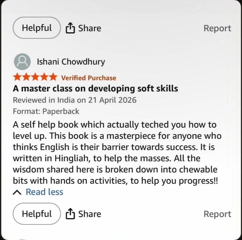 Reader review 1