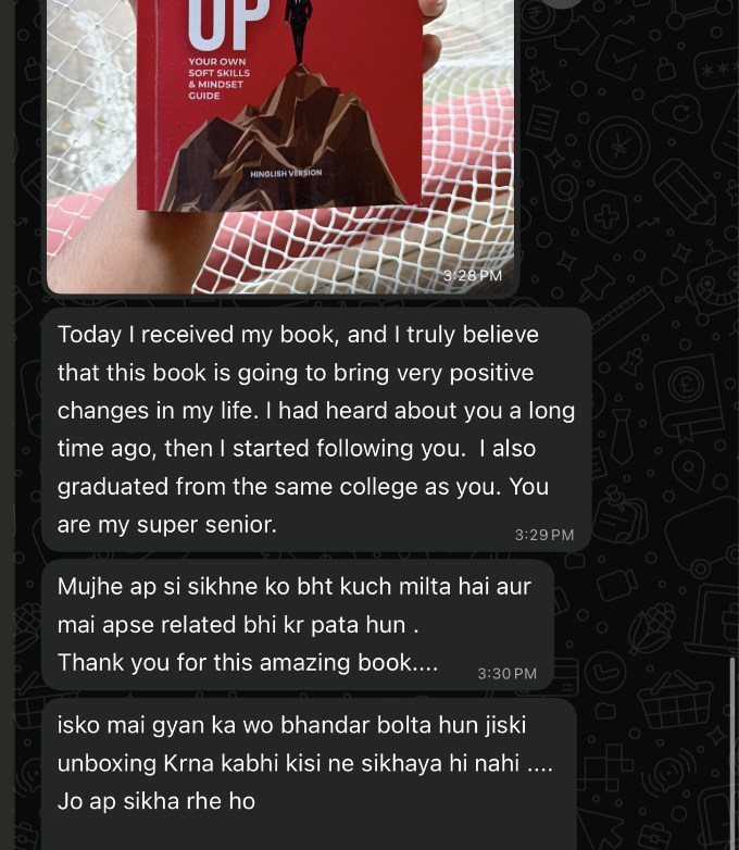 Shut up and level up, Soft skills book in hinglish - book reviews